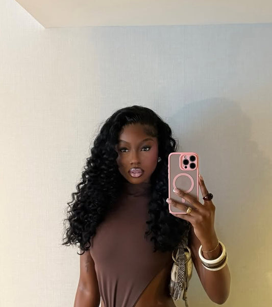 13x6 HD Lace Frontal Wig - Air Curl